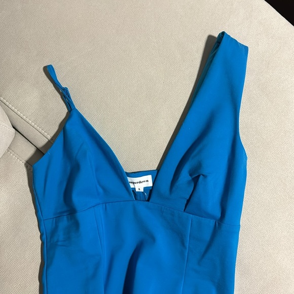 Superdown Blue Mini Dress - Picture 3 of 5